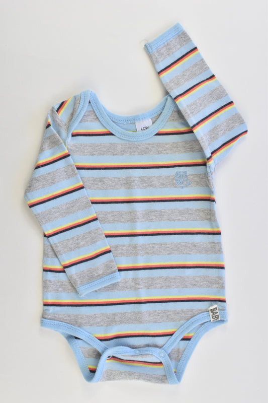 Cotton On Baby Size 000 (0-3 months, 62 cm) Striped Bodysuit