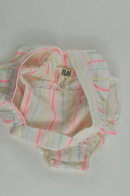 Cotton On Baby Size 000 Bubble Romper