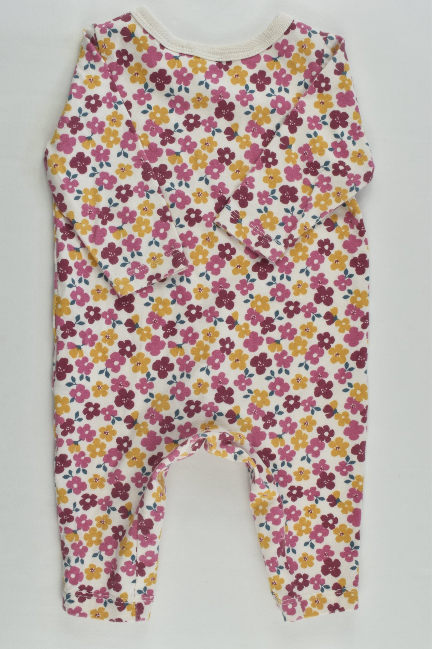 Cotton On Baby Size 000 Floral Romper