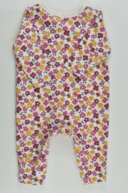 Cotton On Baby Size 000 Floral Romper