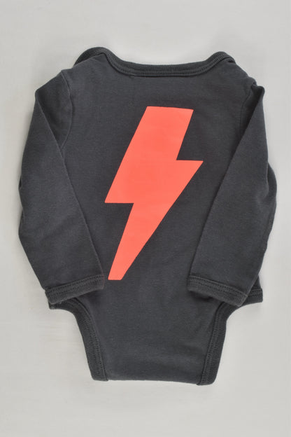 Cotton On Baby Size 0000 AC/DC Bodysuit