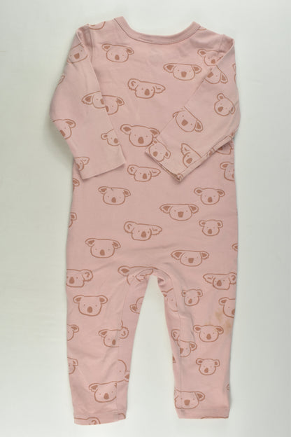 Cotton On Baby Size 1 Koala Romper