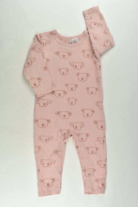 Cotton On Baby Size 1 Koala Romper