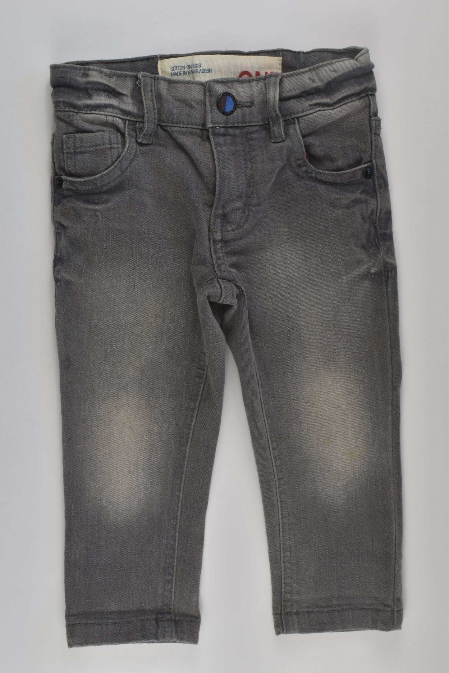 Cotton On Kids Size 1 Denim Pants