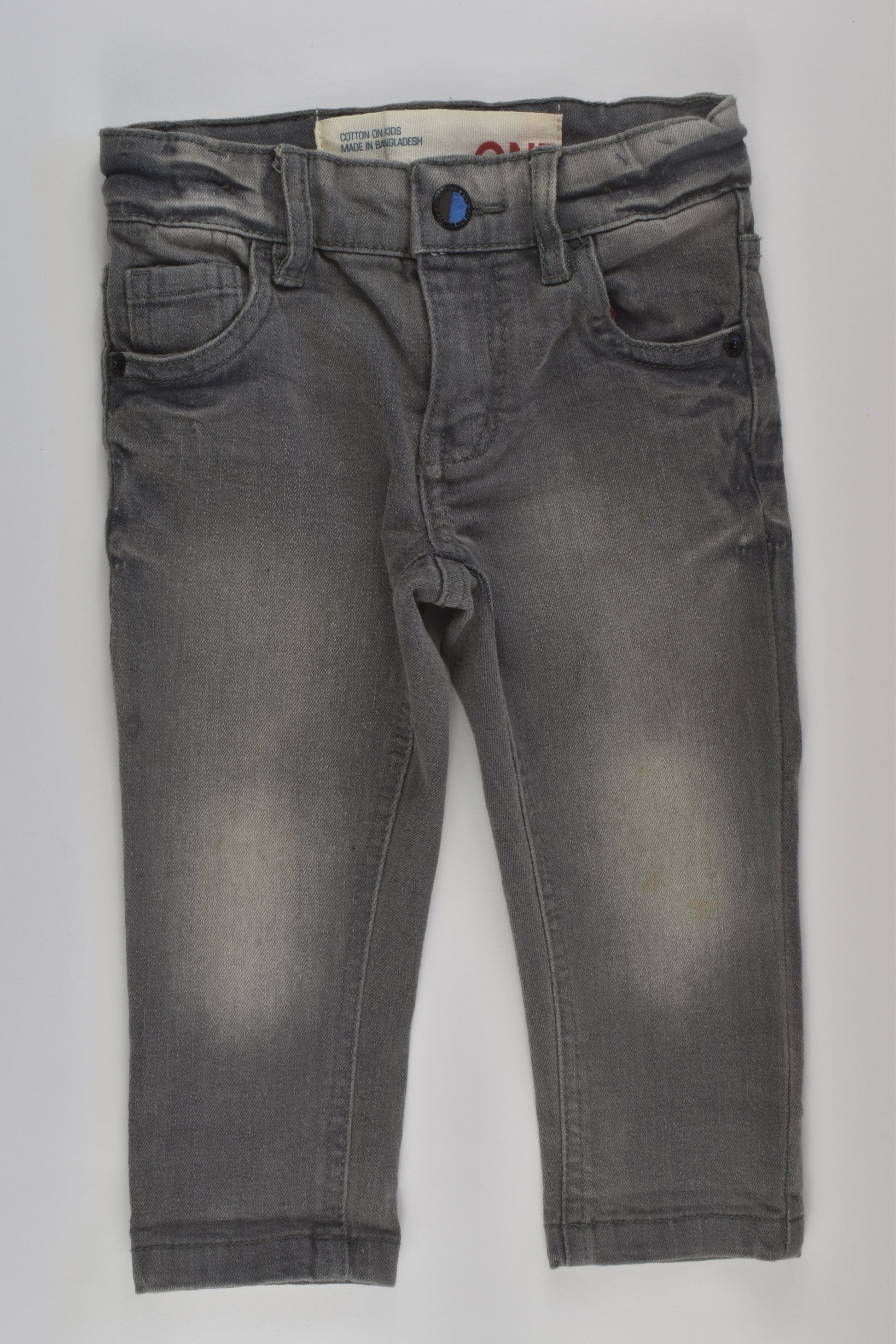 Cotton On Kids Size 1 Denim Pants