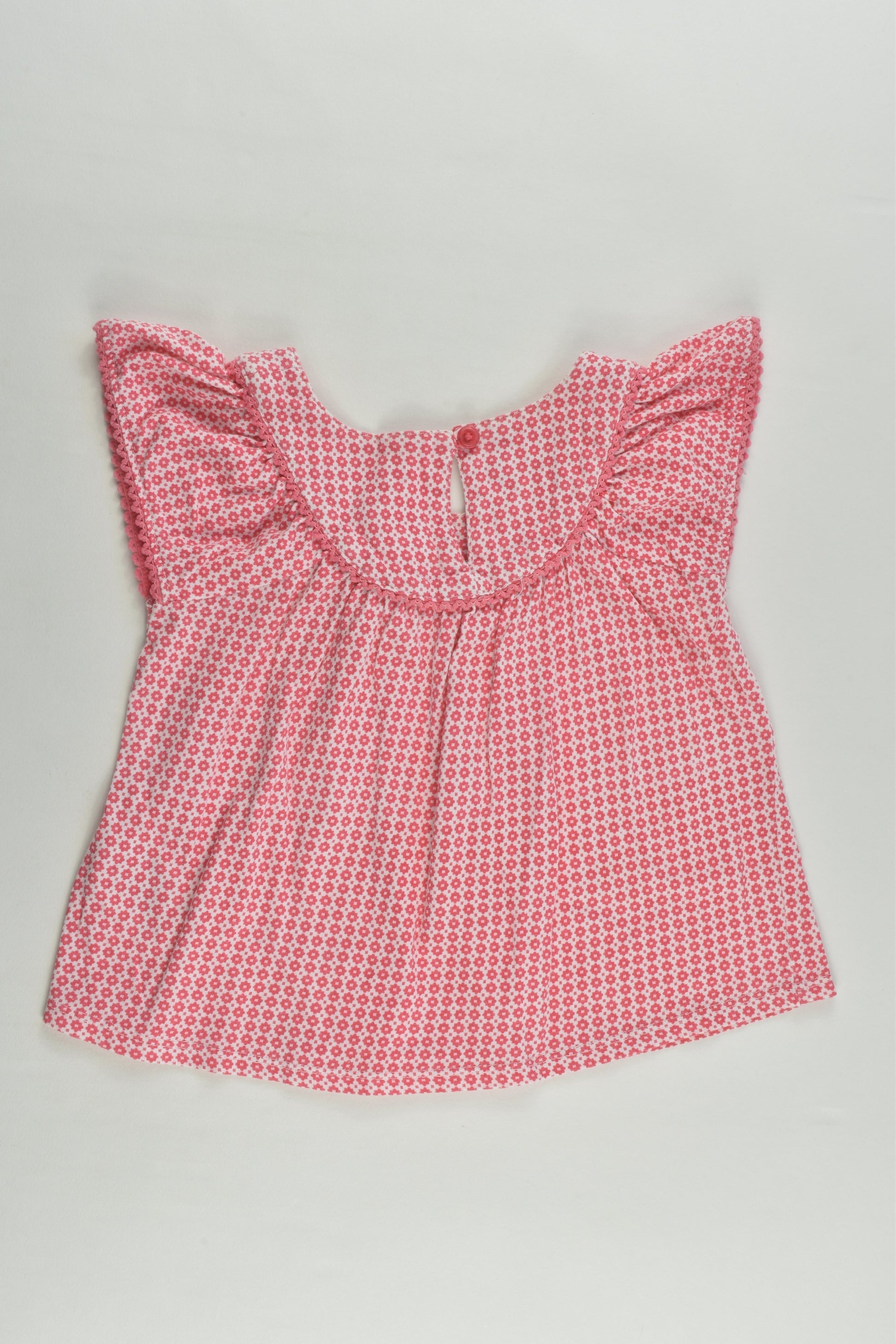Cotton On Kids Size 1 Retro Flowers T-shirt