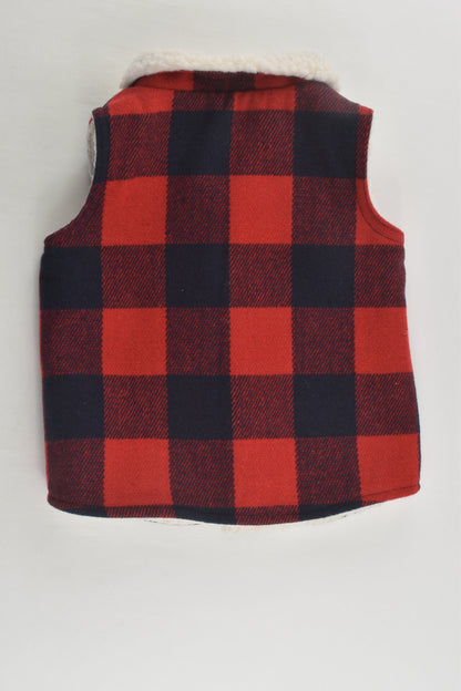 Cotton On Kids Size 1 Sherpa Vest