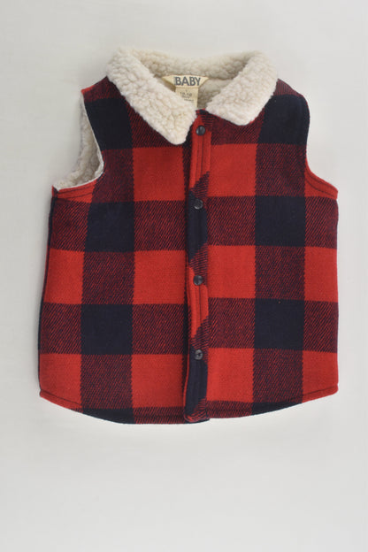 Cotton On Kids Size 1 Sherpa Vest