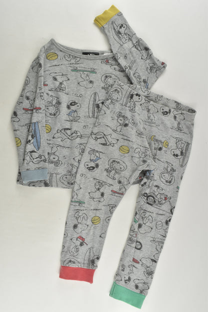 Cotton On Kids Size 2 Peanuts Pyjamas