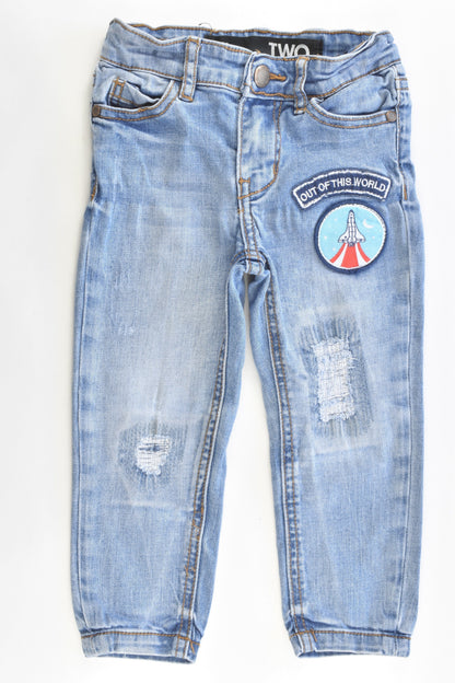 Cotton On Kids Size 2 Soft Denim Pants