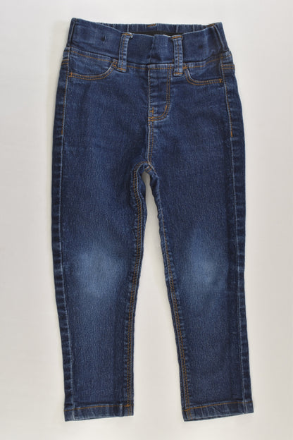 Cotton On Kids Size 2 Stretchy Denim Pants