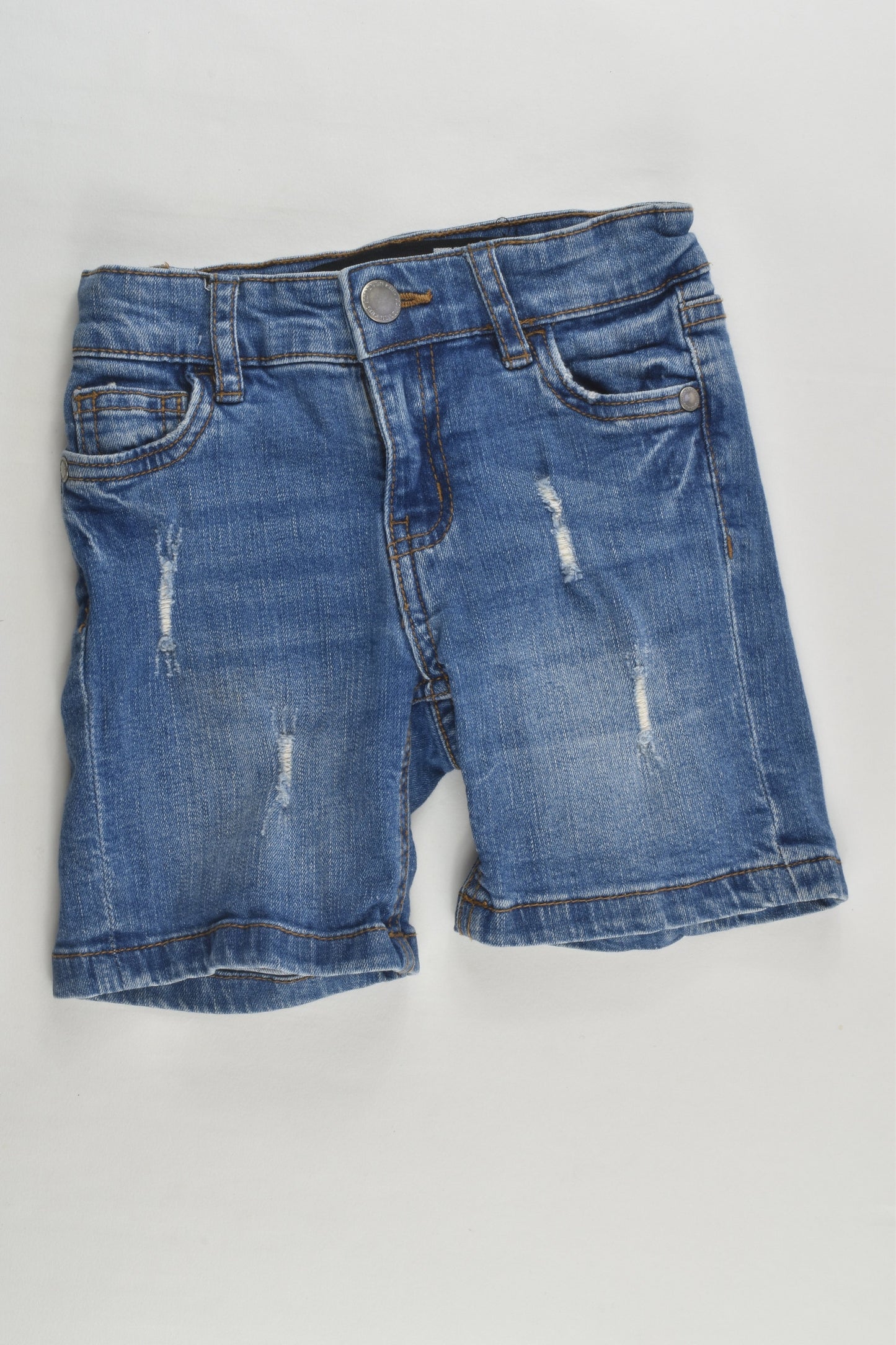 Cotton On Kids Size 2 Stretchy Denim Shorts