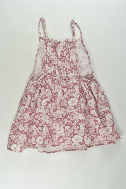 Cotton On Kids Size 3 Floral Muslin Dress