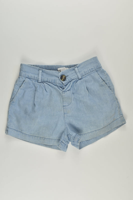 Cotton On Kids Size 3 Lightweight Denim Shorts
