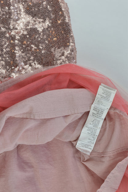 Cotton On Kids Size 3 Lined Sequins and Tulle Dress