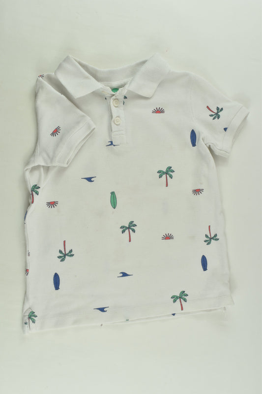 Cotton On Kids Size 3 Polo Shirt