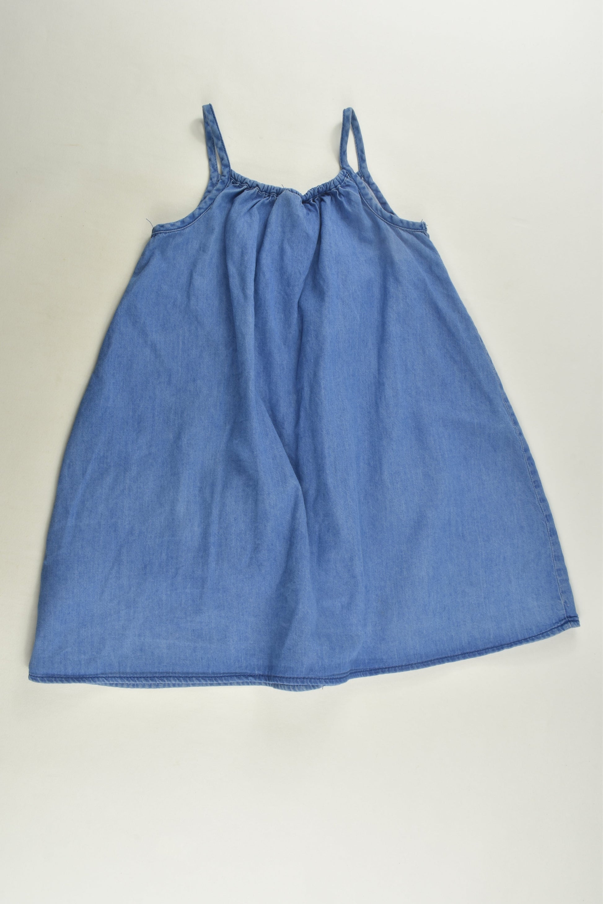 Cotton On Kids Size 3 Rainbows Denim Dress