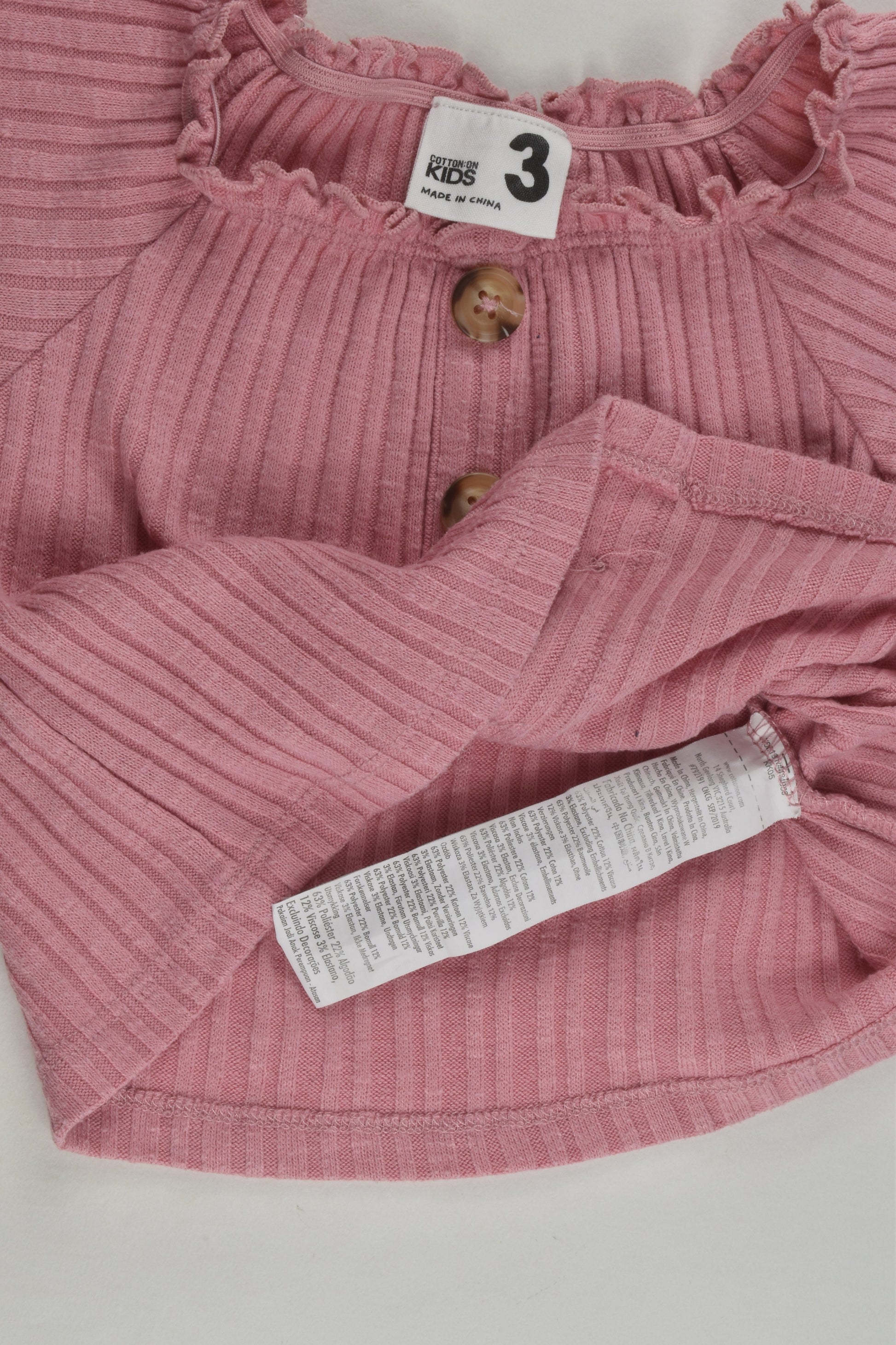 Cotton On Kids Size 3 T-shirt