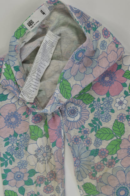 Cotton On Kids Size 4 Floral Leggings