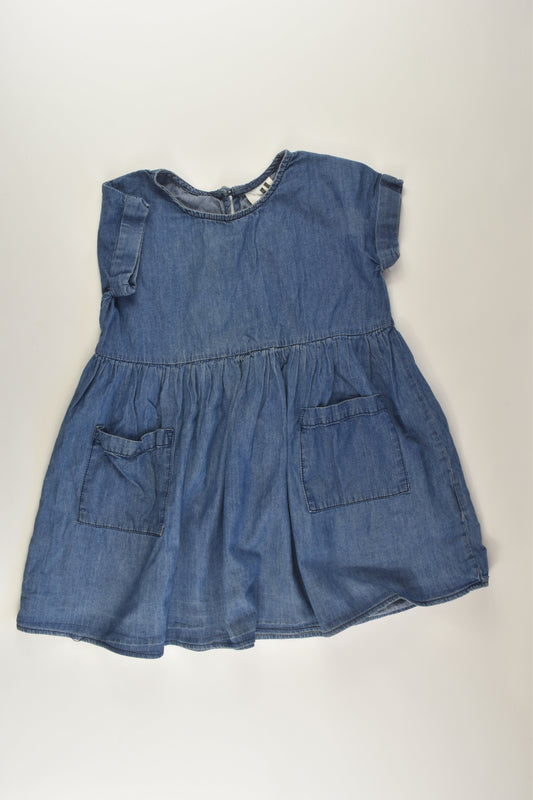 Cotton On Kids Size 4 Lightweight Denim Dress