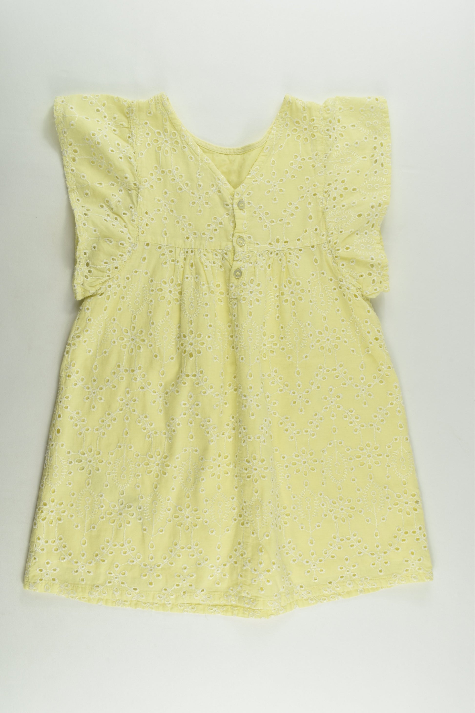 Cotton On Kids Size 4 Lined Lace Dress