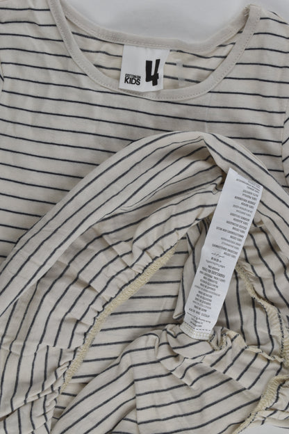 Cotton On Kids Size 4 Striped Dress
