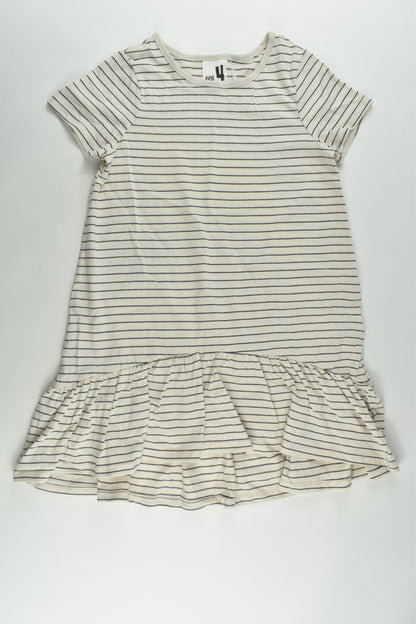 Cotton On Kids Size 4 Striped Dress