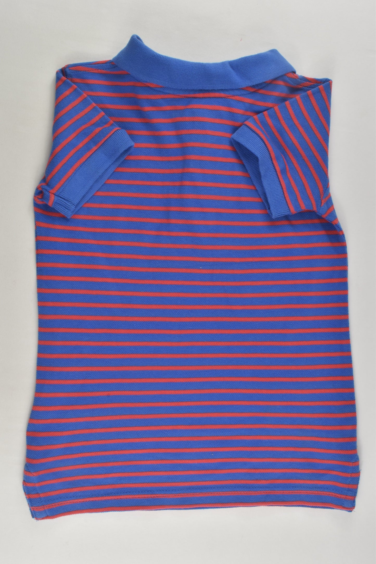 Cotton On Kids Size 4 Striped Polo Shirt