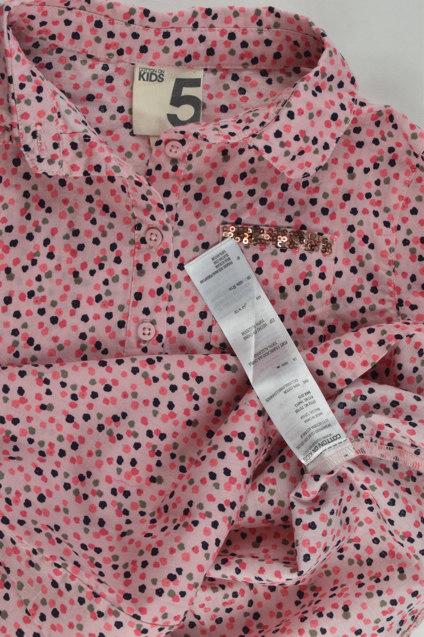 Cotton On Kids Size 5 Blouse