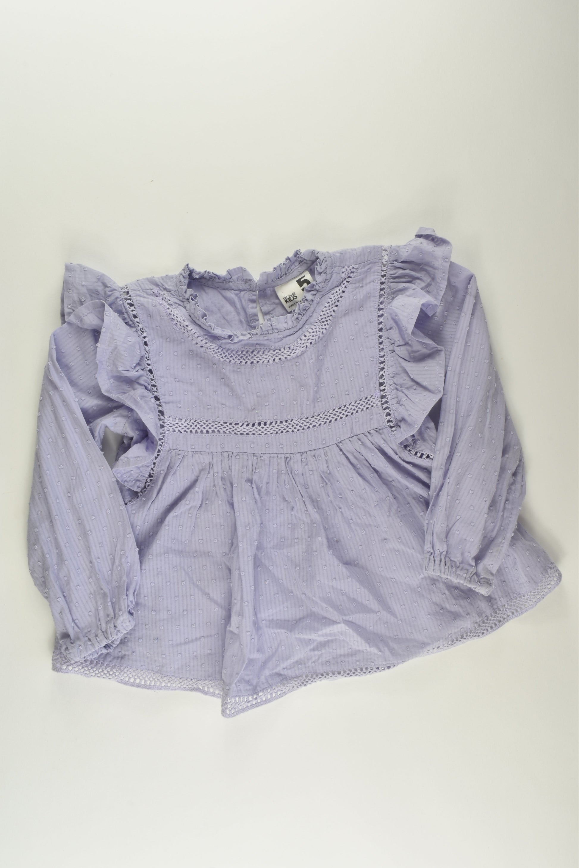 Cotton On Kids Size 5 Blouse