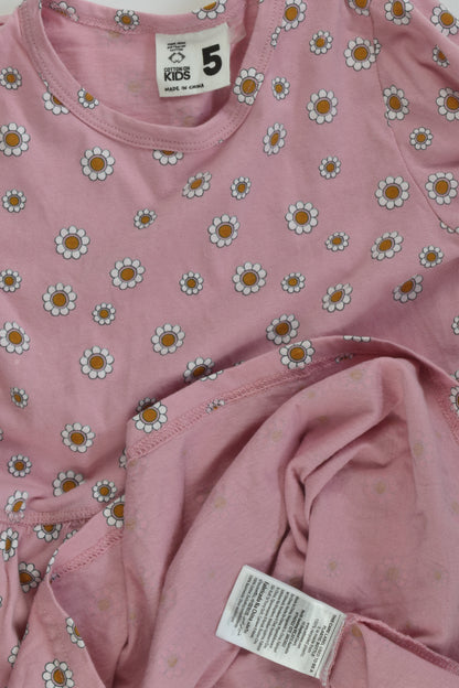 Cotton On Kids Size 5 Floral Dress