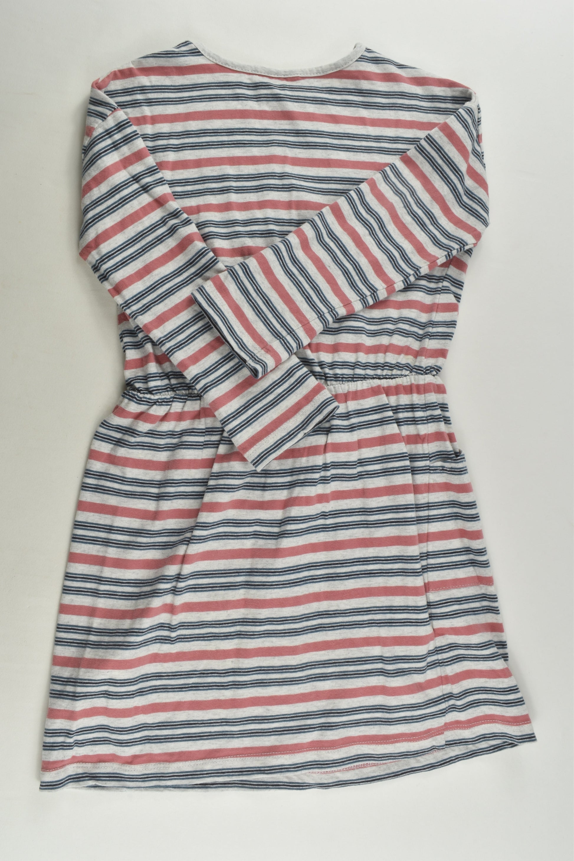 Cotton On Kids Size 5 Striped Dress