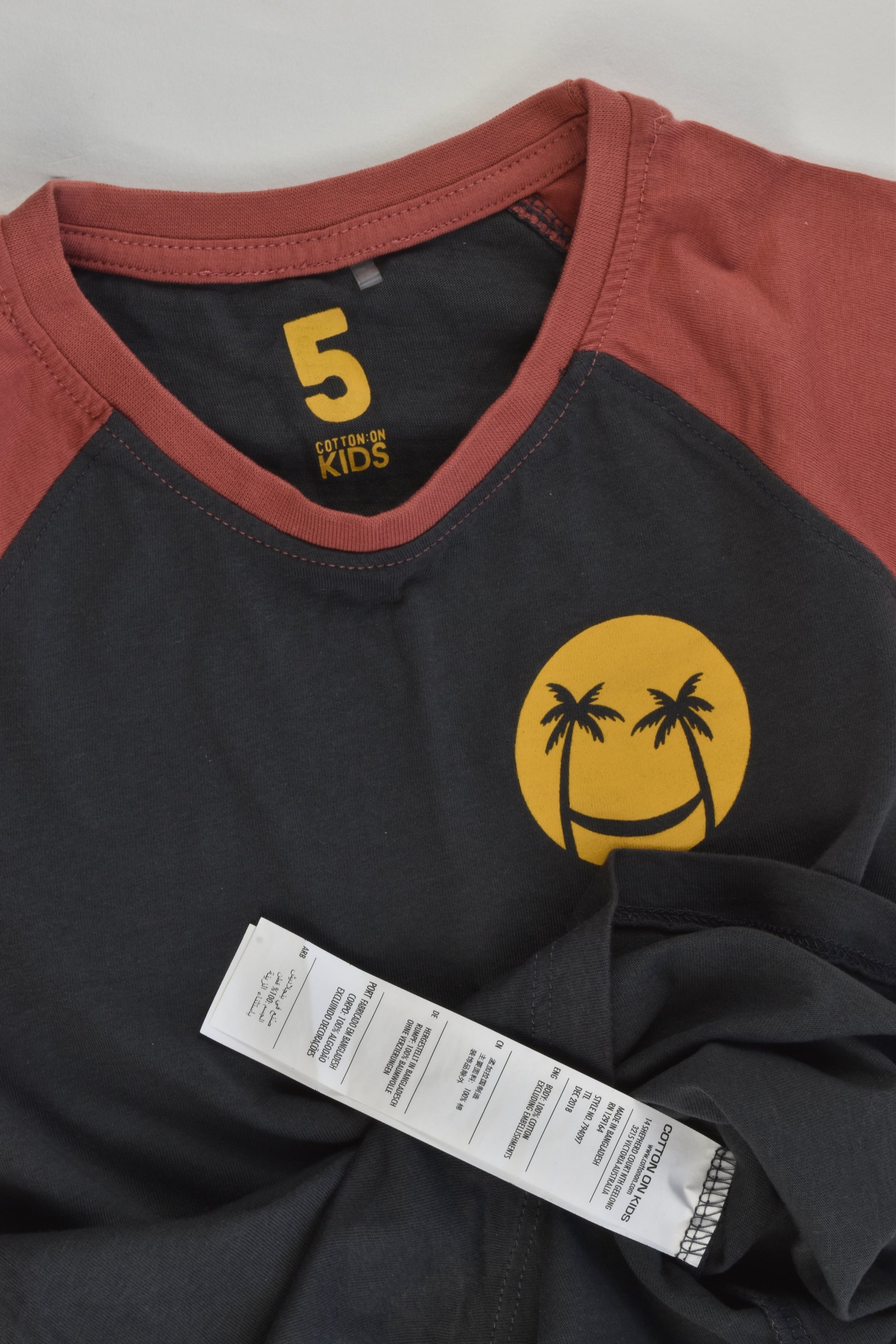 Cotton On Kids Size 5 T-shirt