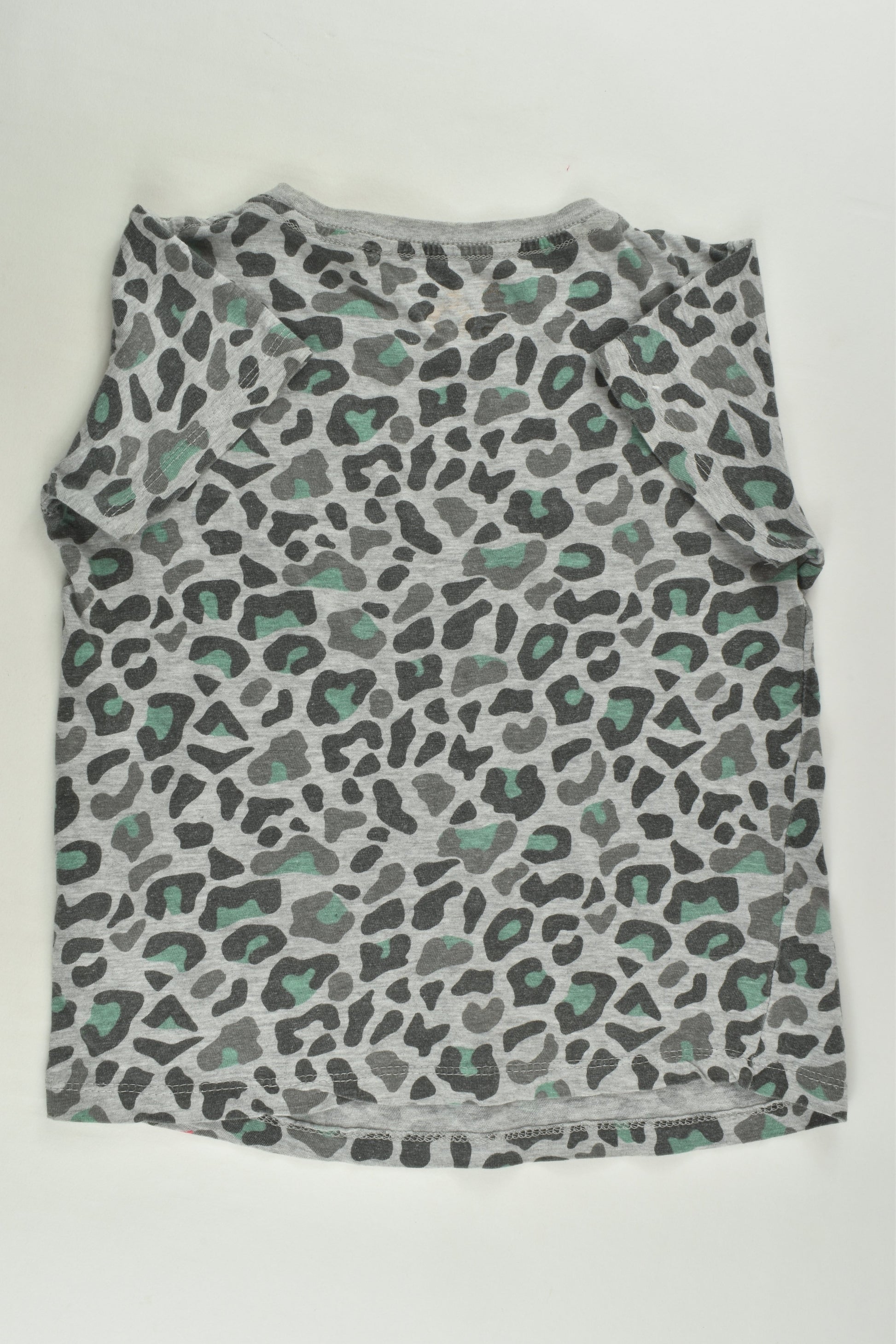 Cotton On Kids Size 6 Leopard Print T-shirt