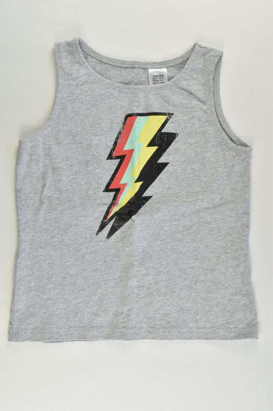 Cotton On Kids Size 6 Lightning Tank Top