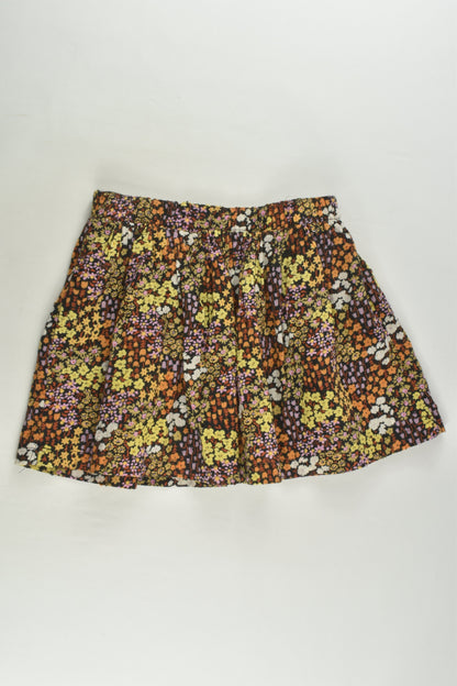 Cotton On Kids Size 6 Lined Floral Skirt