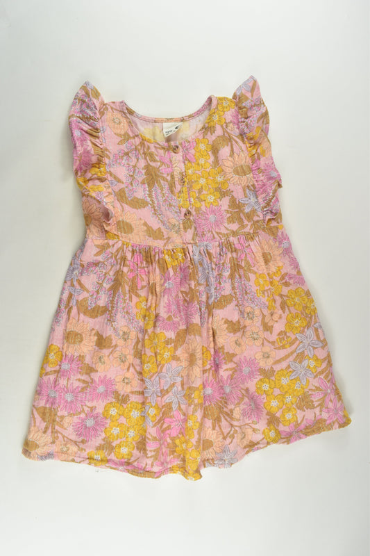 Cotton On Kids Size 6 Muslin Floral Dress