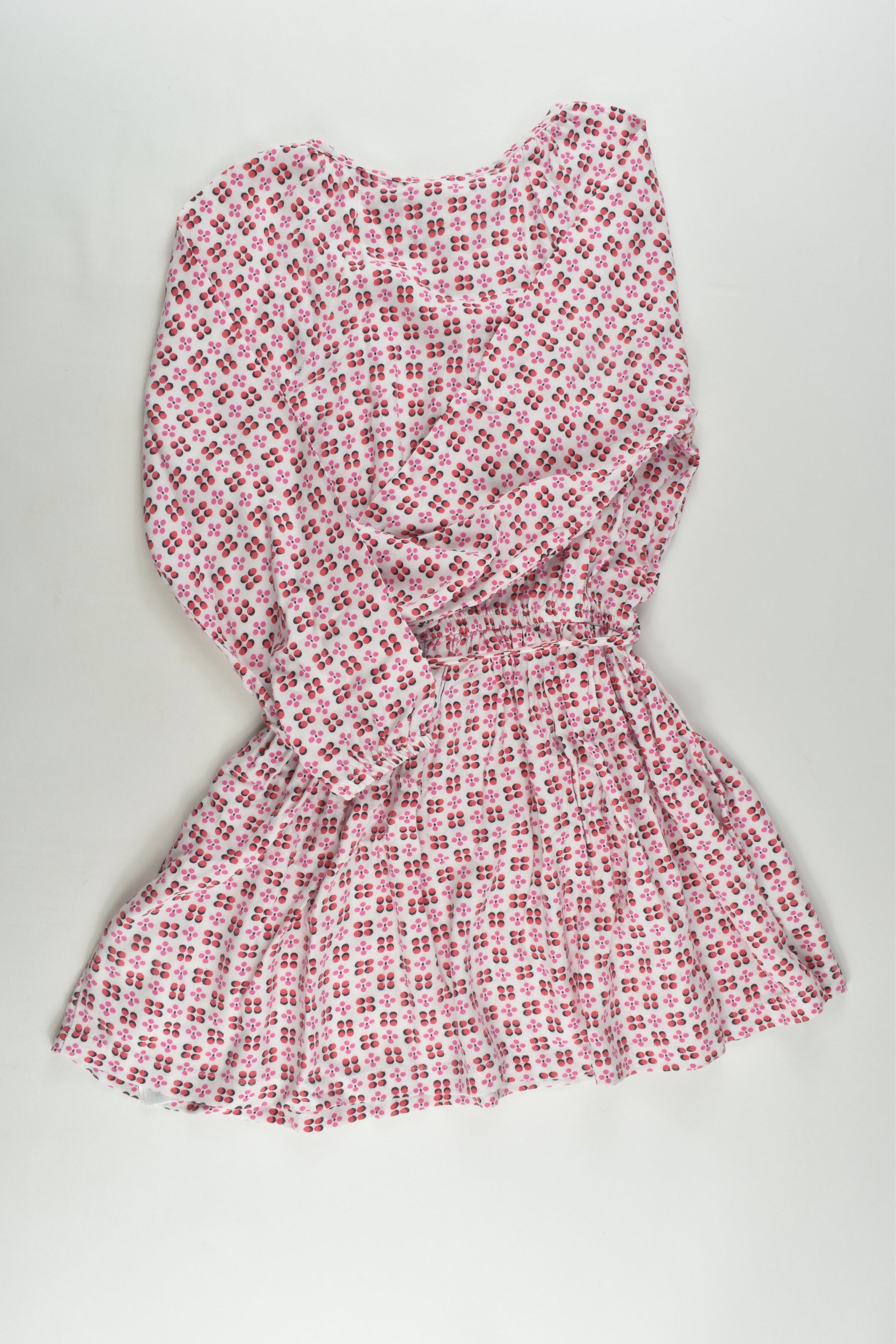 Cotton On Kids Size 6 Retro Flowers Dress