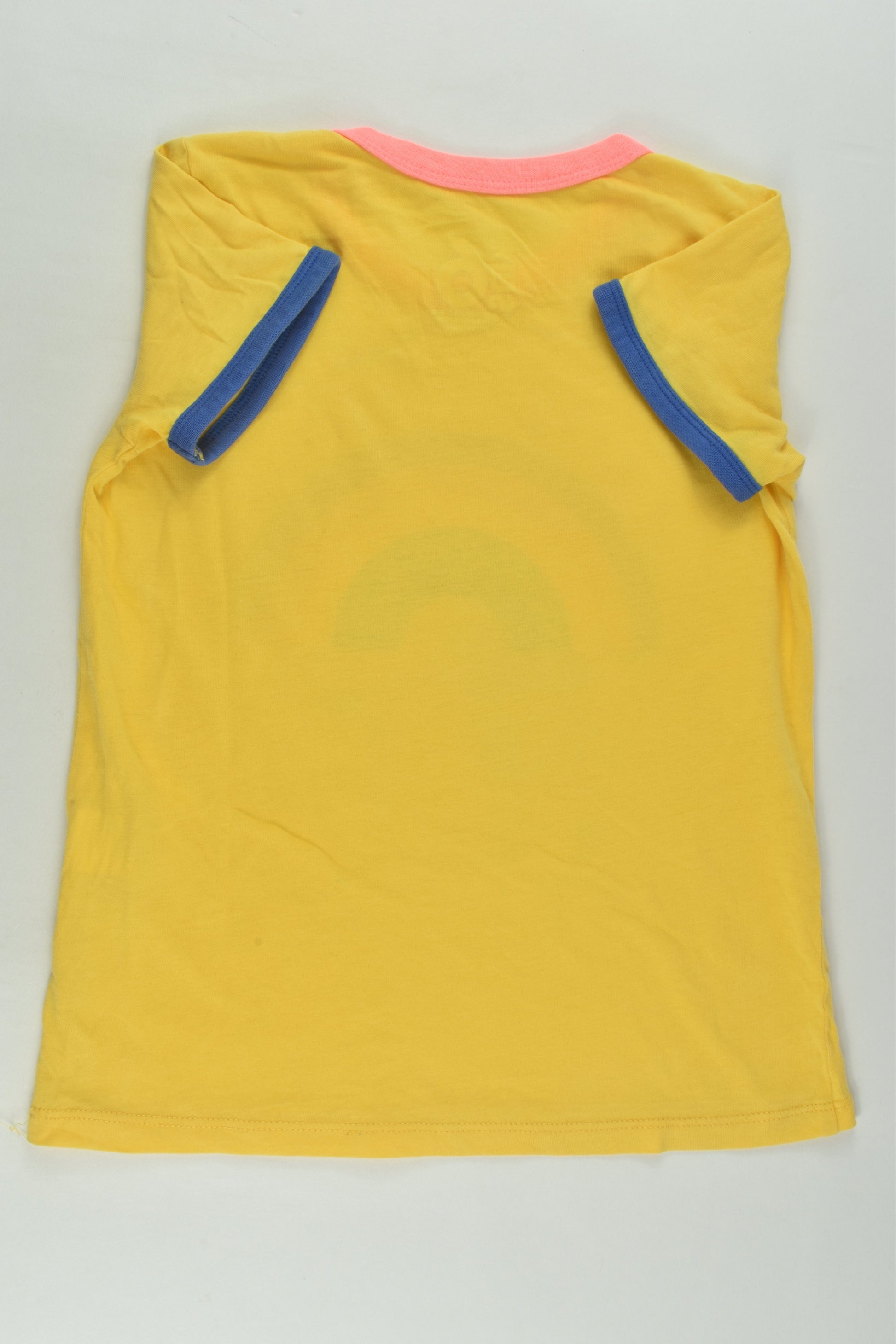 Cotton On Kids Size 6 'Somewhere' Rainbow T-shirt