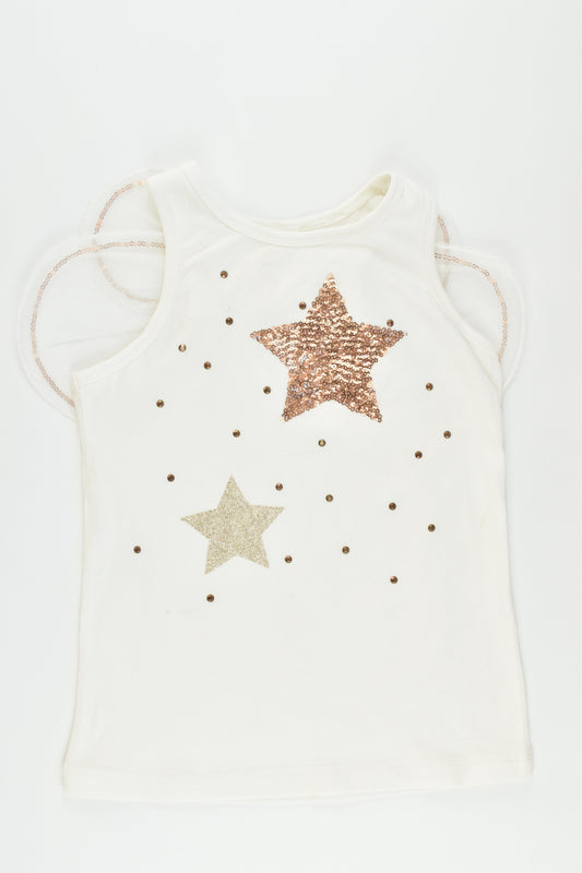 Cotton On Kids Size 6 Top with Wings, sleeveless