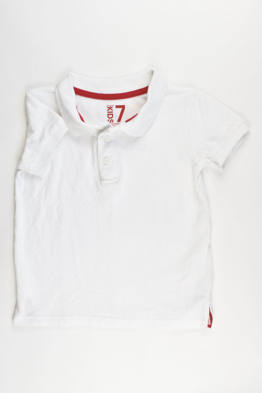 Cotton On Kids Size 7 Collared T-shirt