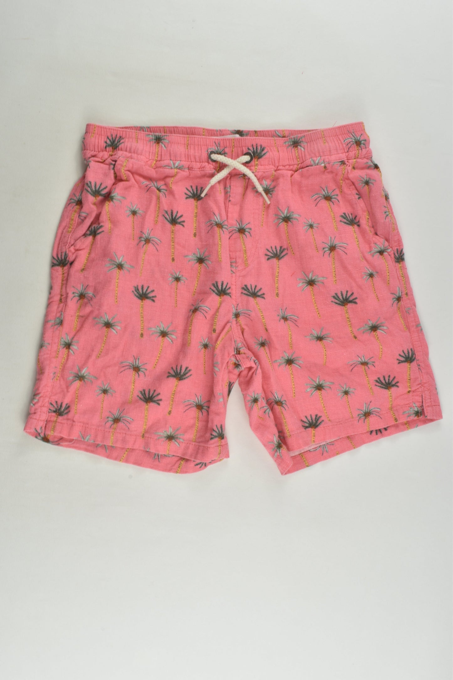 Cotton On Kids Size 7 Linen Blend Shorts