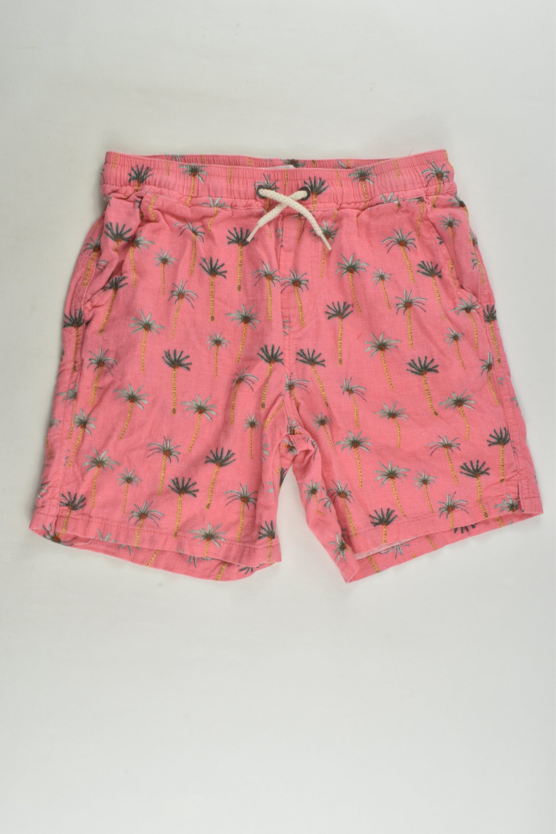 Cotton On Kids Size 7 Linen Blend Shorts