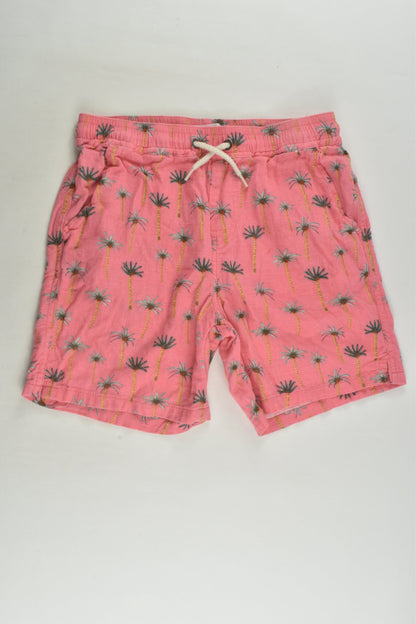 Cotton On Kids Size 7 Linen Blend Shorts
