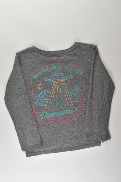 Cotton On Kids Size 7 'Where Are All the Dinosaurs?' Top