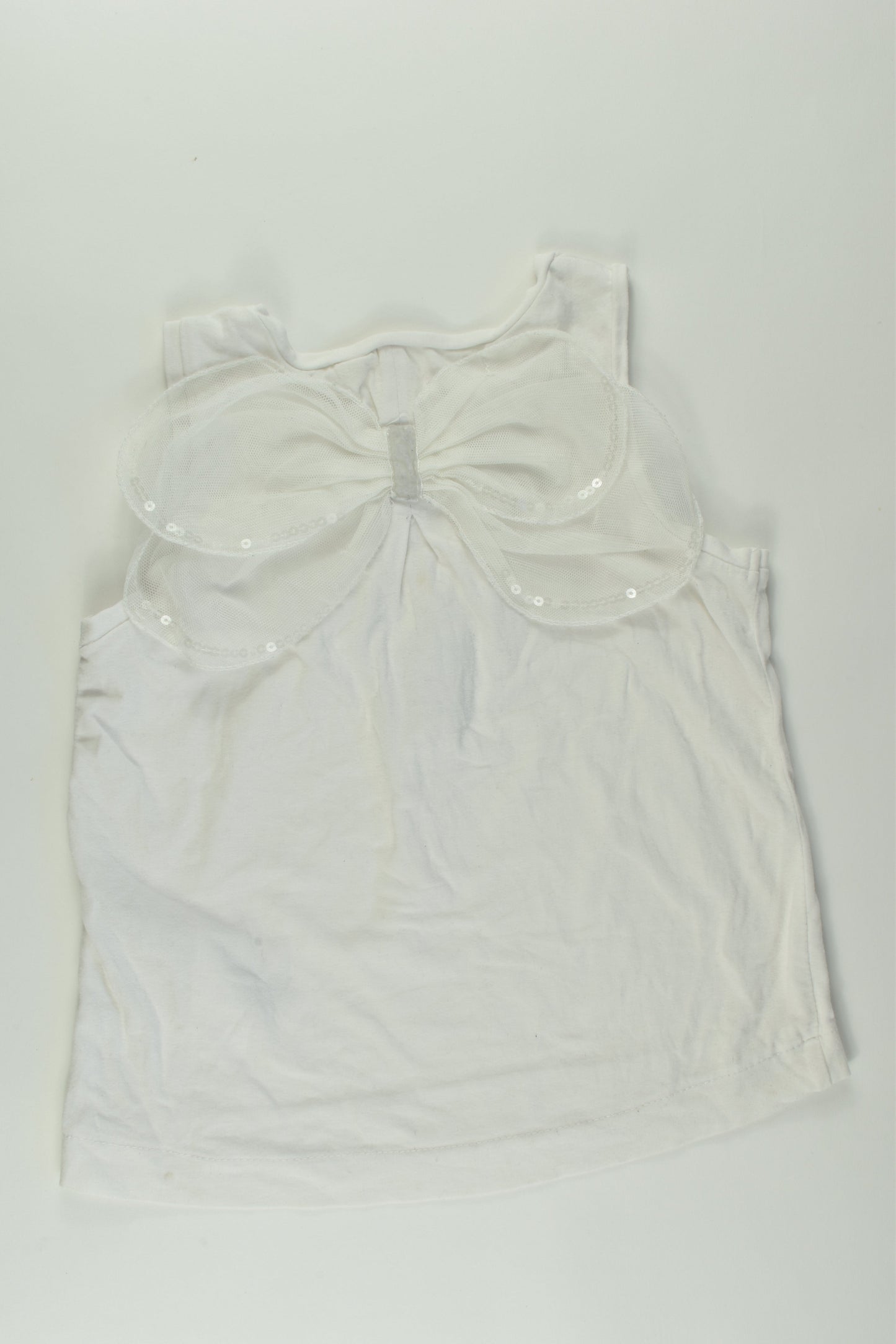 Cotton On Kids Size 7 Wings at the Back T-shirt