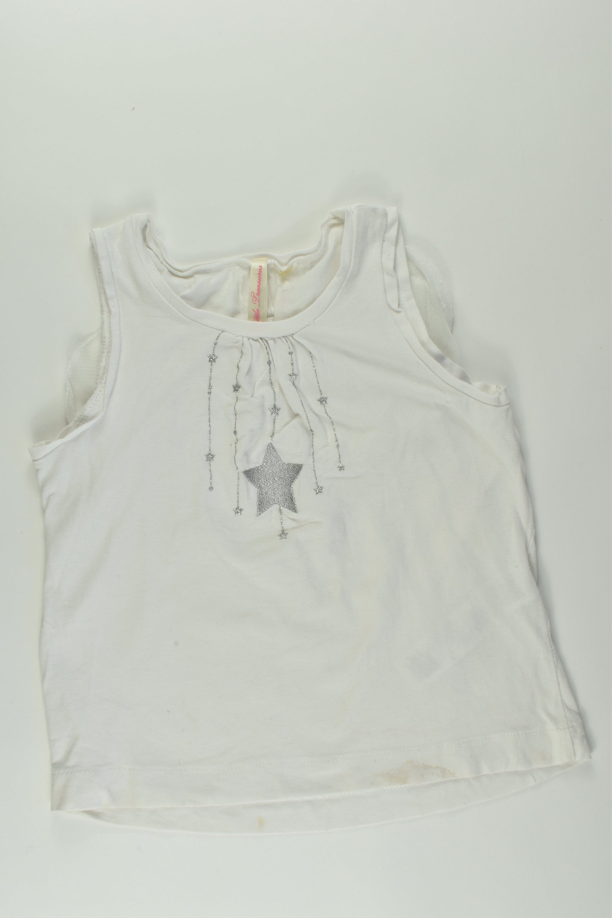 Cotton On Kids Size 7 Wings at the Back T-shirt