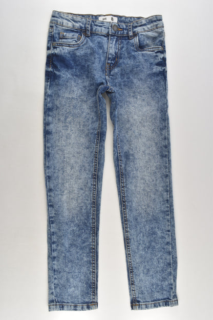 Cotton On Kids Size 8 Distressed Stretchy Denim Pants