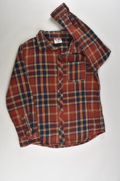 Cotton On Kids Size 9-10 Flannelette Shirt