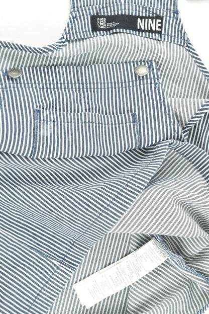 Cotton On Kids Size 9 Striped Pinafore Dress